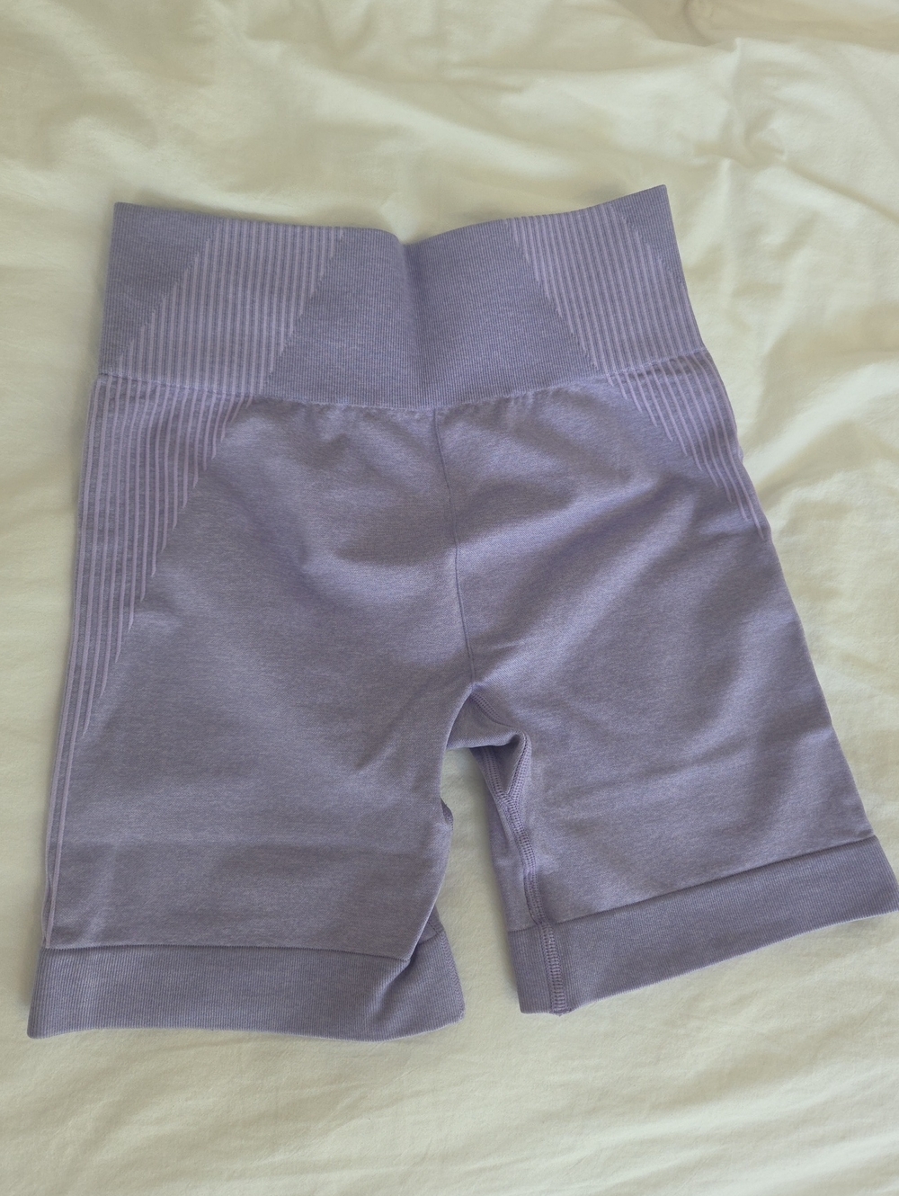 Seamless Active Bike Shorts in Lavender